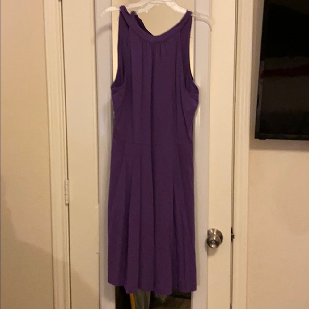 Purple dress